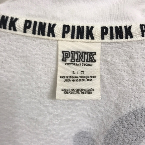 PINK button up sweatshirt - Picture 2 of 4